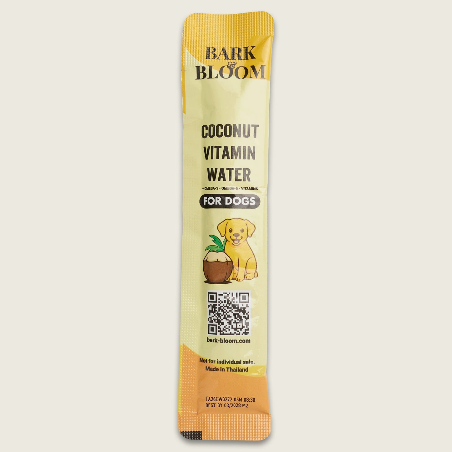 Coconut Vitamin Water for Dogs - Turmeric & Honey Flavor Drink (Bone & Joint Support)