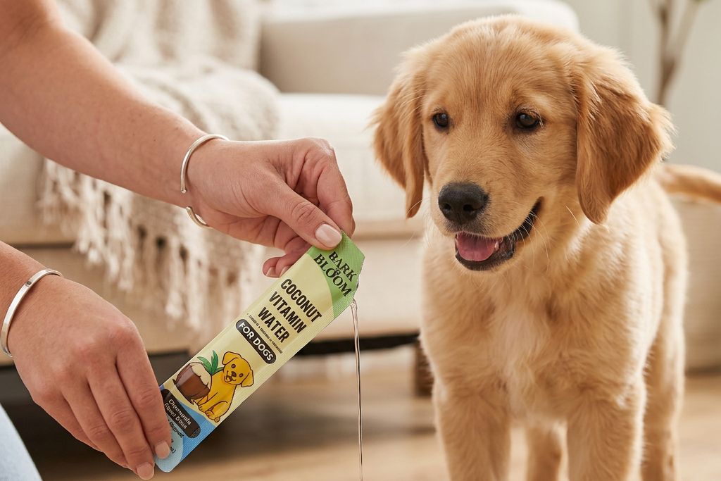 Coconut Vitamin Water for Dogs — Chamomile Flavor Drink (Calming Support)