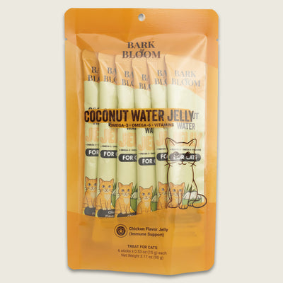 Coconut Water Jelly for Cats — Chicken Flavor Jelly (Immune Support)