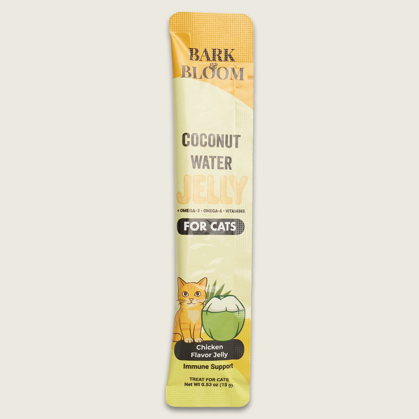 Coconut Water Jelly for Cats — Chicken Flavor Jelly (Immune Support)